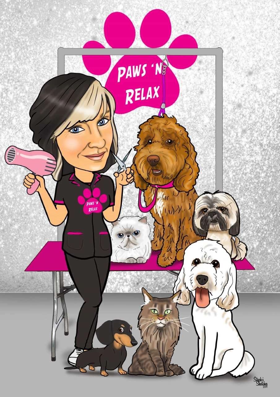 Paws and relax mobile hot sale grooming